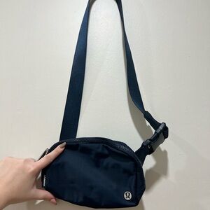 lululemon athletica Navy Crossbody Belt Bag